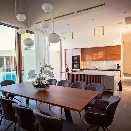 A Modern In With A Gym, Tennis And Basketball Court Villa Zmijavci