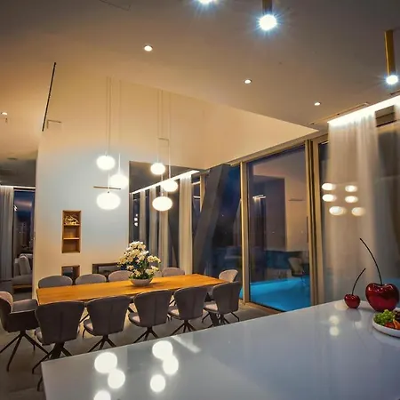 A Modern In With A Gym, Tennis And Basketball Court Zmijavci